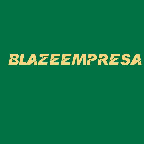 Logo da BLAZEEMPRESA